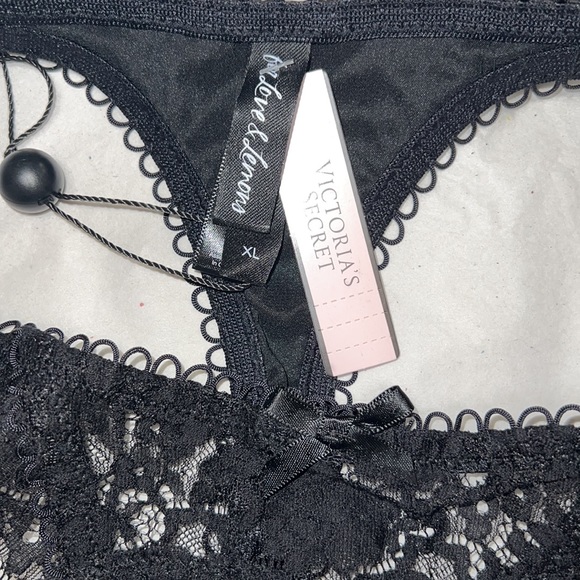 For Love and Lemons Faye Lace THONG Panty - Picture 8 of 12